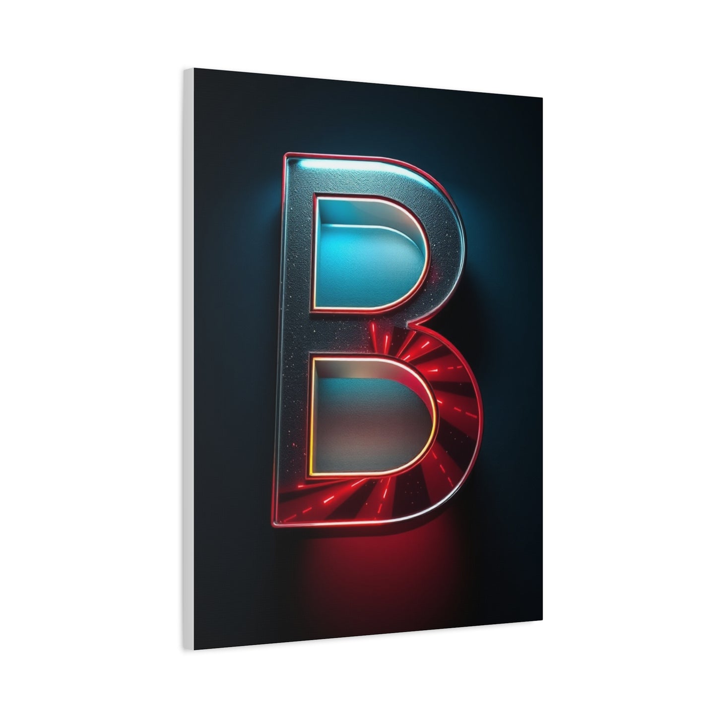 Alphabet & Letter Art Luxury Canvas Wall Art & Canvas Print