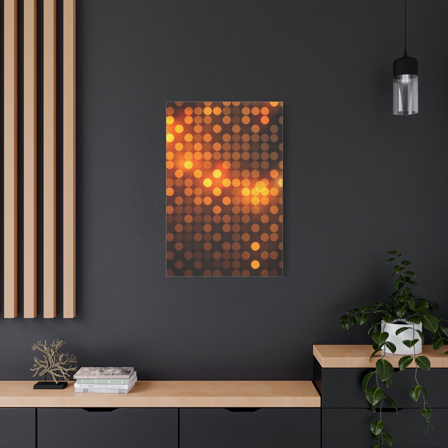 Polka Dot Pattern Art Supreme Gallery Wall Art & Canvas Print