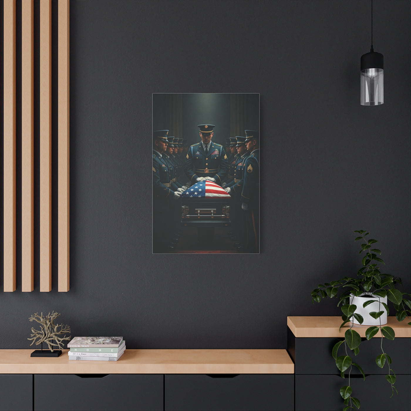 Military Honor Memorial Tribute Wall Art & Canvas Prints