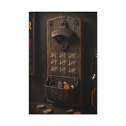 Rustic Bottle Opener Wall Sculpture Wall Art & Canvas Print