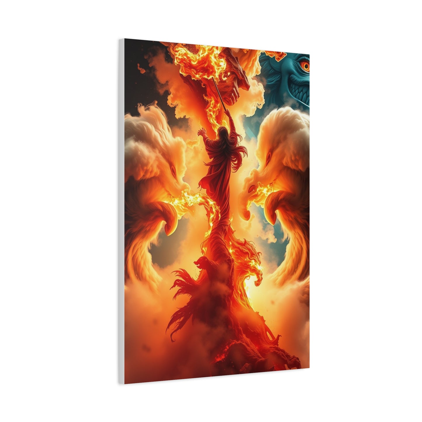 Upright Brilliance Artwork Wall Art & Canvas Print