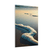 Sea Foam Shoreline Texture Wall Art & Canvas Prints