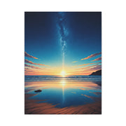 Starry Horizon Sunset Reflection Wall Art & Canvas Prints