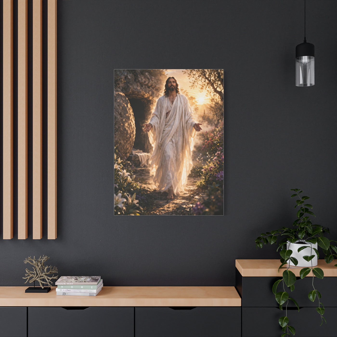 Resurrection of Christ Dawn Glory Wall Art & Canvas Print
