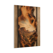 Live Edge Desert Mesa Southwest Wall Art & Canvas Print