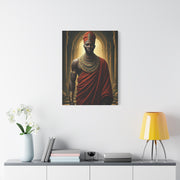 Royal Elder in Crimson Robe Wall Art & Canvas Prints
