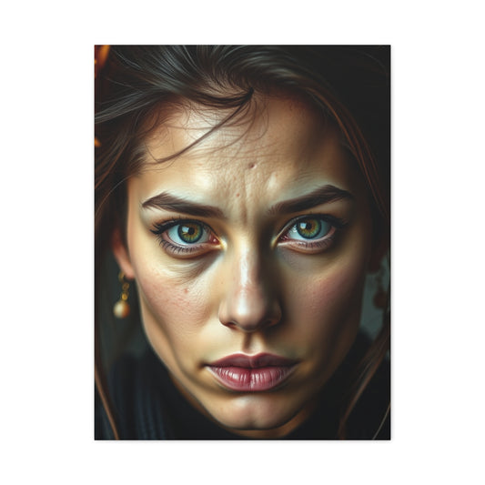 Vision Portrait Abstract Figure & People Art Wall Art & Canvas Print