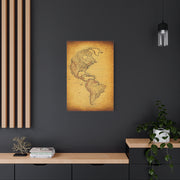 Nautical Ship Map Antique Wall Art & Canvas Prints