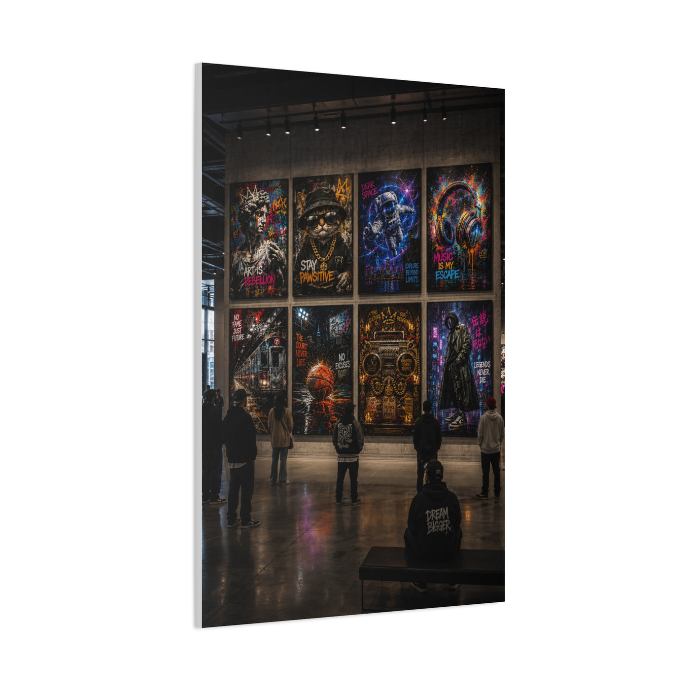 Street Art Gallery Collection Street Wall Art & Canvas Print