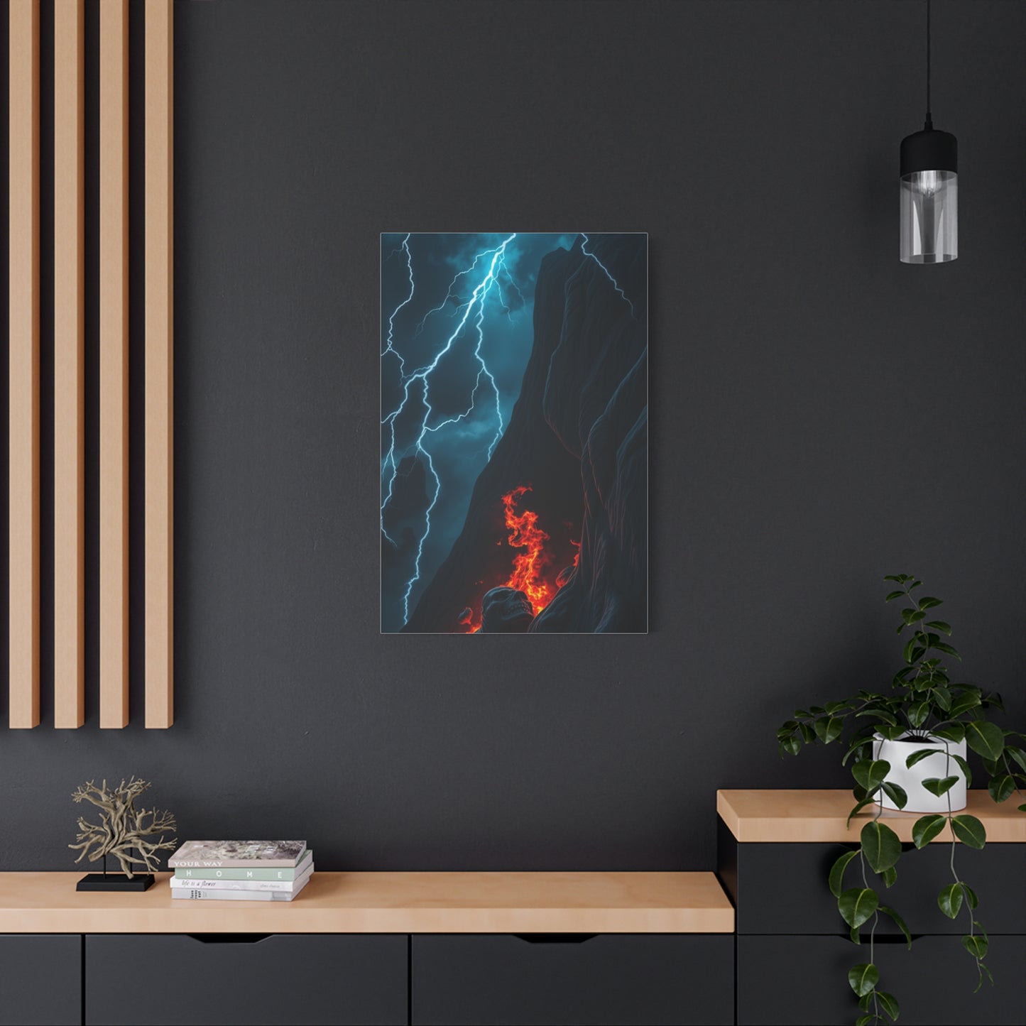 Gothic Whirlwind Canvas Wall Art & Canvas Print