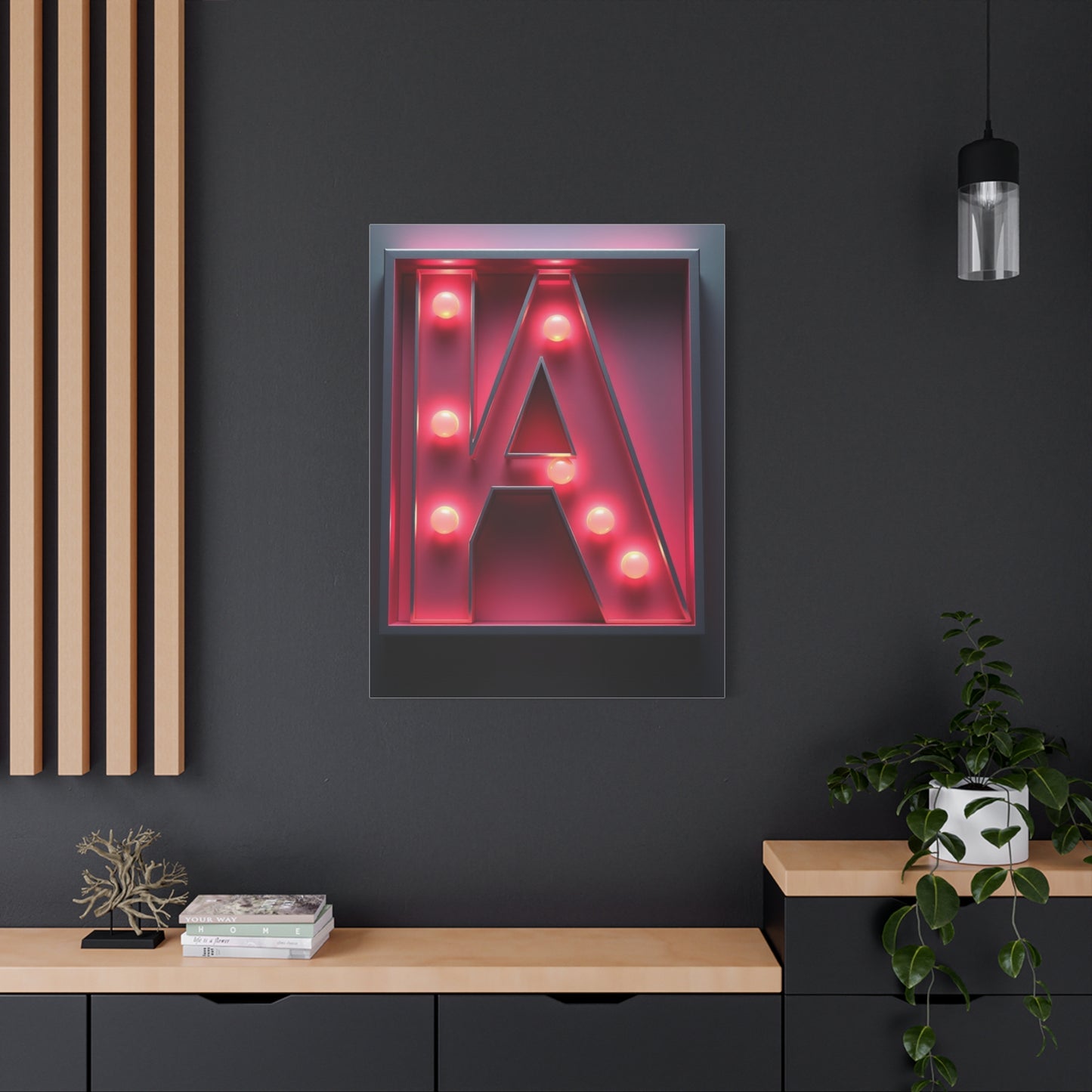 Luxury A Alphabet & Letter Art Collection Wall Art & Canvas Print