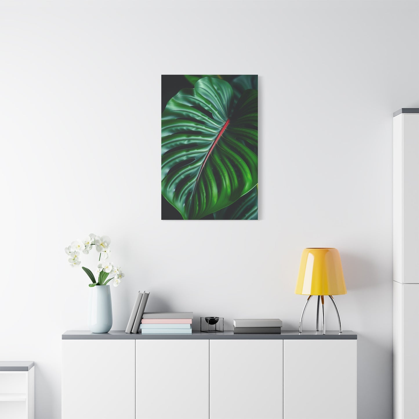 Monstera Plant Art Supreme Canvas Wall Art & Canvas Print