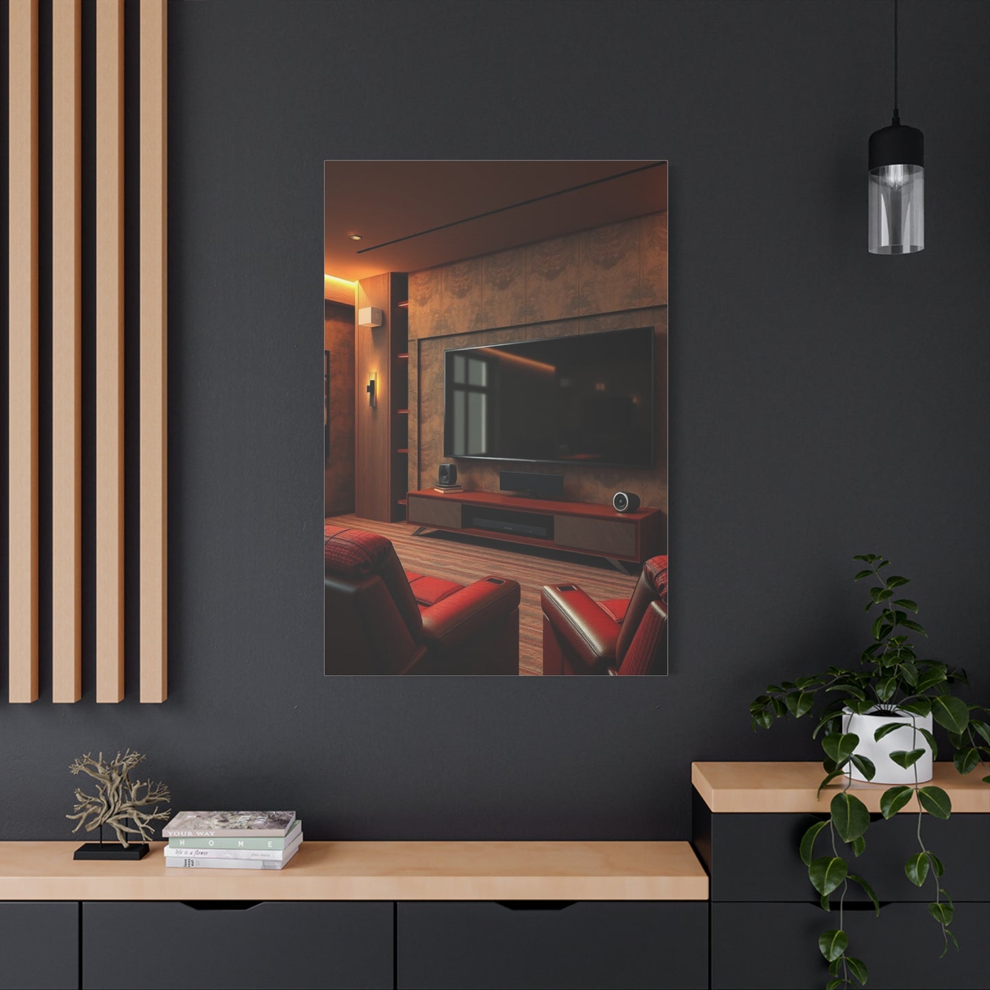 Opulent Screen Aesthetic Wall Art & Canvas Print
