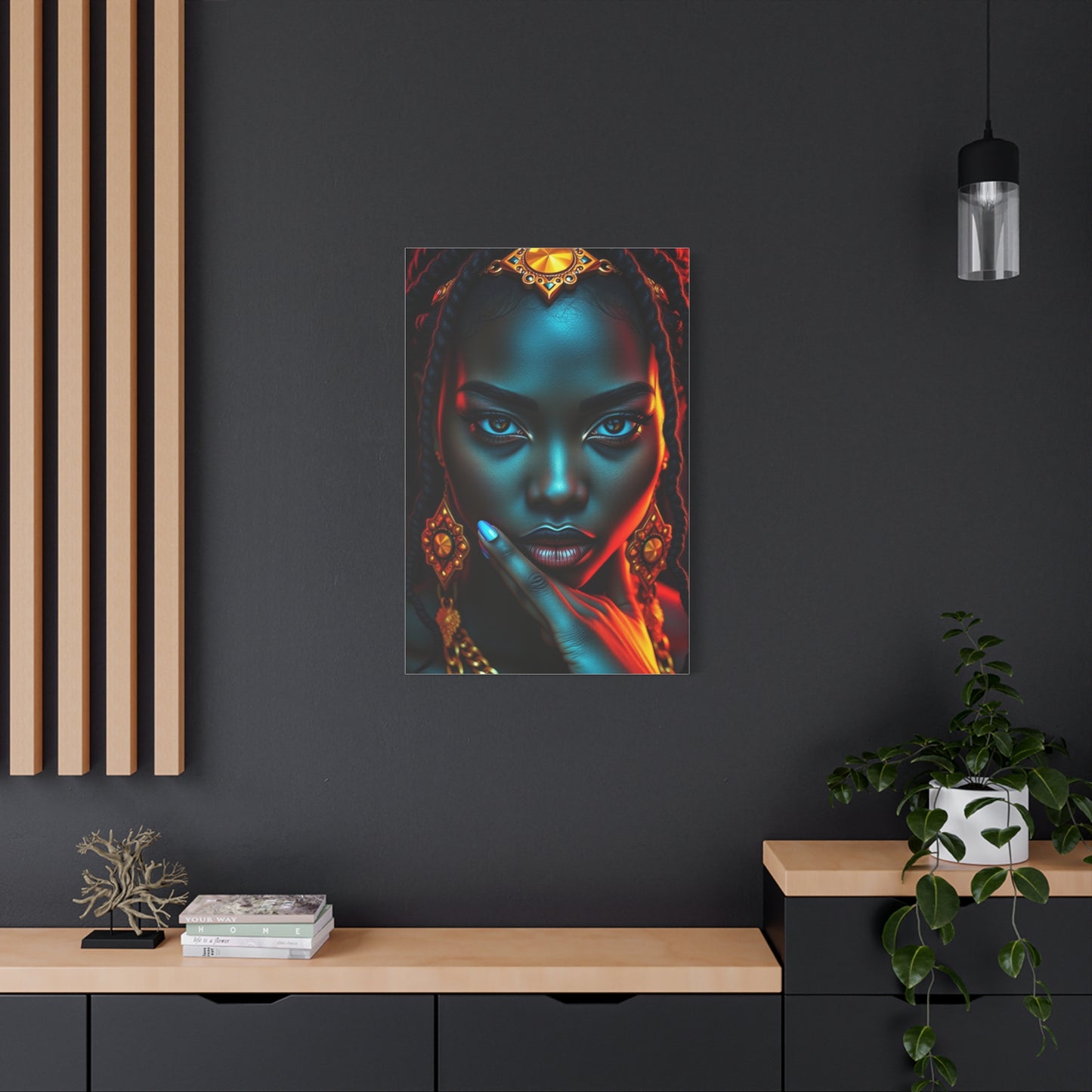BlackGirlMagic Art Luxury Canvas Wall Art & Canvas Print