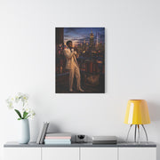 Rooftop Jazz Manhattan Twilight Wall Art & Canvas Print