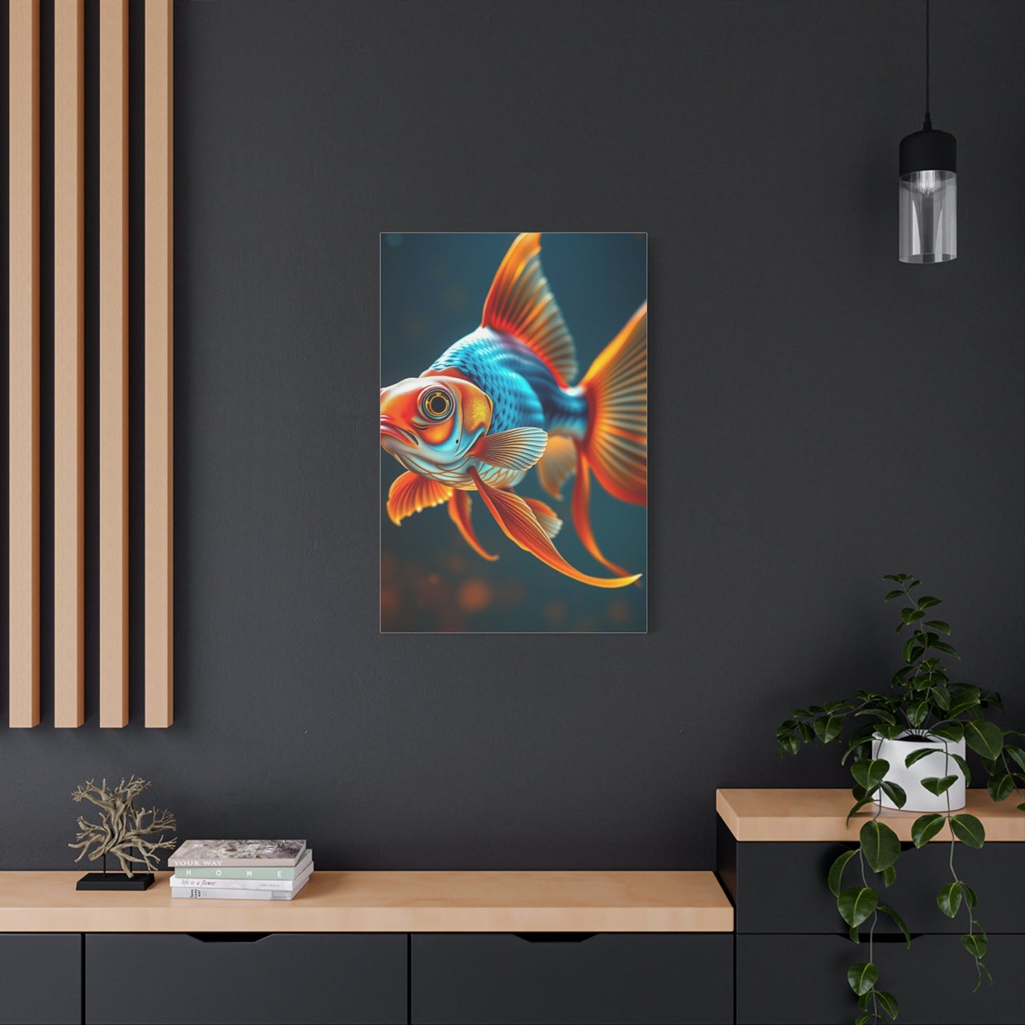 Goldfish Art Luxury Canvas Wall Art & Canvas Print