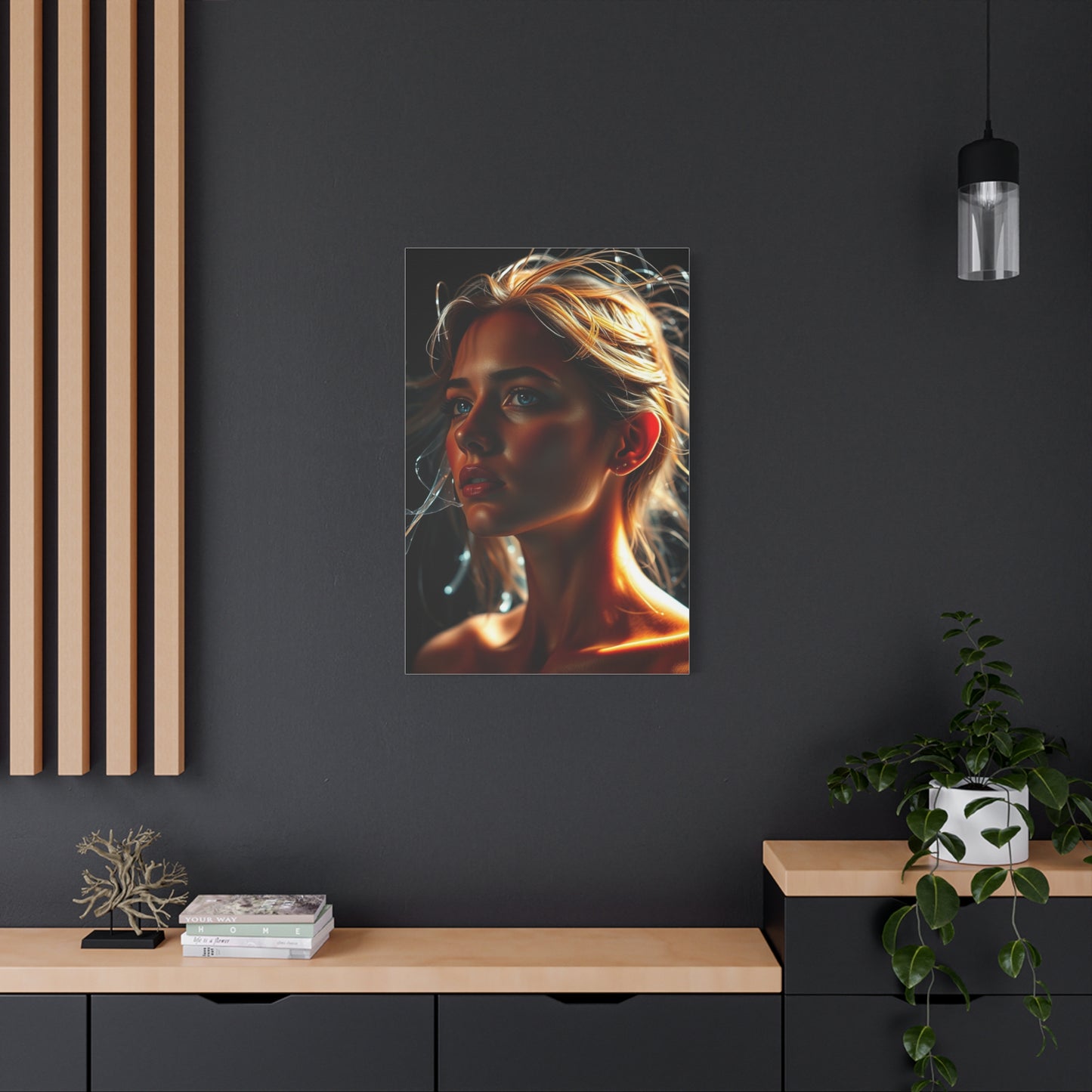 Creation Abstract Figure & People Art Art Wall Art & Canvas Print