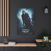 The Dark Knight The Joker Movie Poster Wall Art & Canvas Print