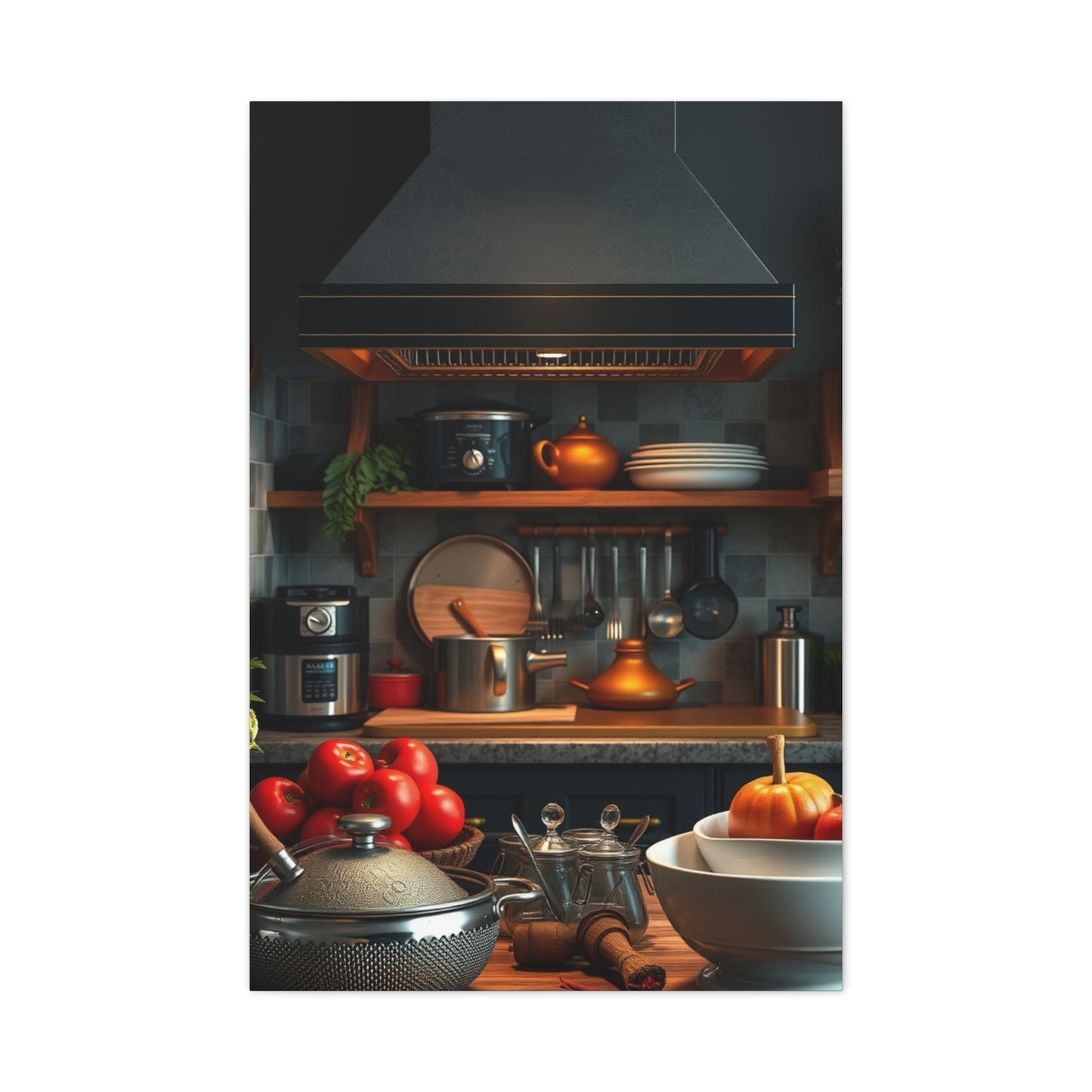 Gastronomic Artistry Display Wall Art & Canvas Print