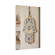Ceramic Hamsa Blessing Wall Art & Canvas Print