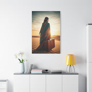 Desert Journey at Golden Hour – Wall Art & Canvas Prints