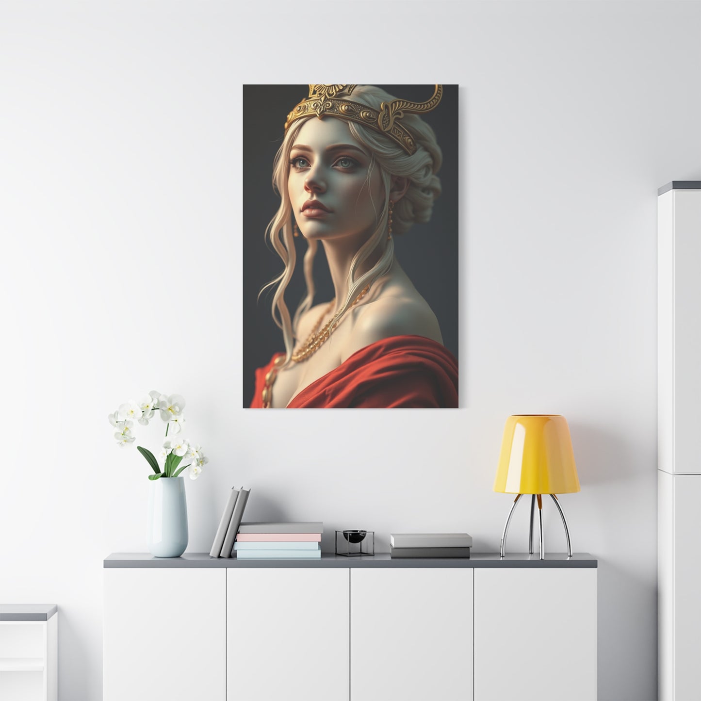 Celestial Virgo Canvas Elegance