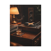 Vinyl Collector Studio Scene Wall Art & Canvas Print
