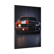 Chevrolet Camaro Split Classic SS vs Modern ZL1 Wall Art & Canvas Prints