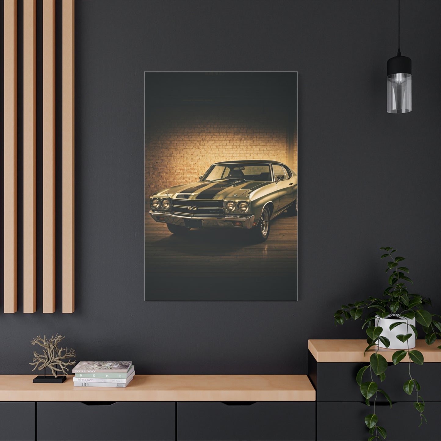 Chevrolet Chevelle SS Classic Americana Wall Art & Canvas Prints