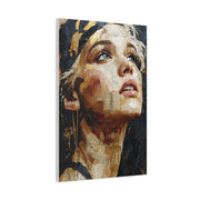Golden Light Portrait Collage Wall Art & Canvas Print