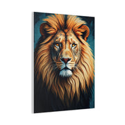 Majestic Golden Mane Lion Wall Art & Canvas Print