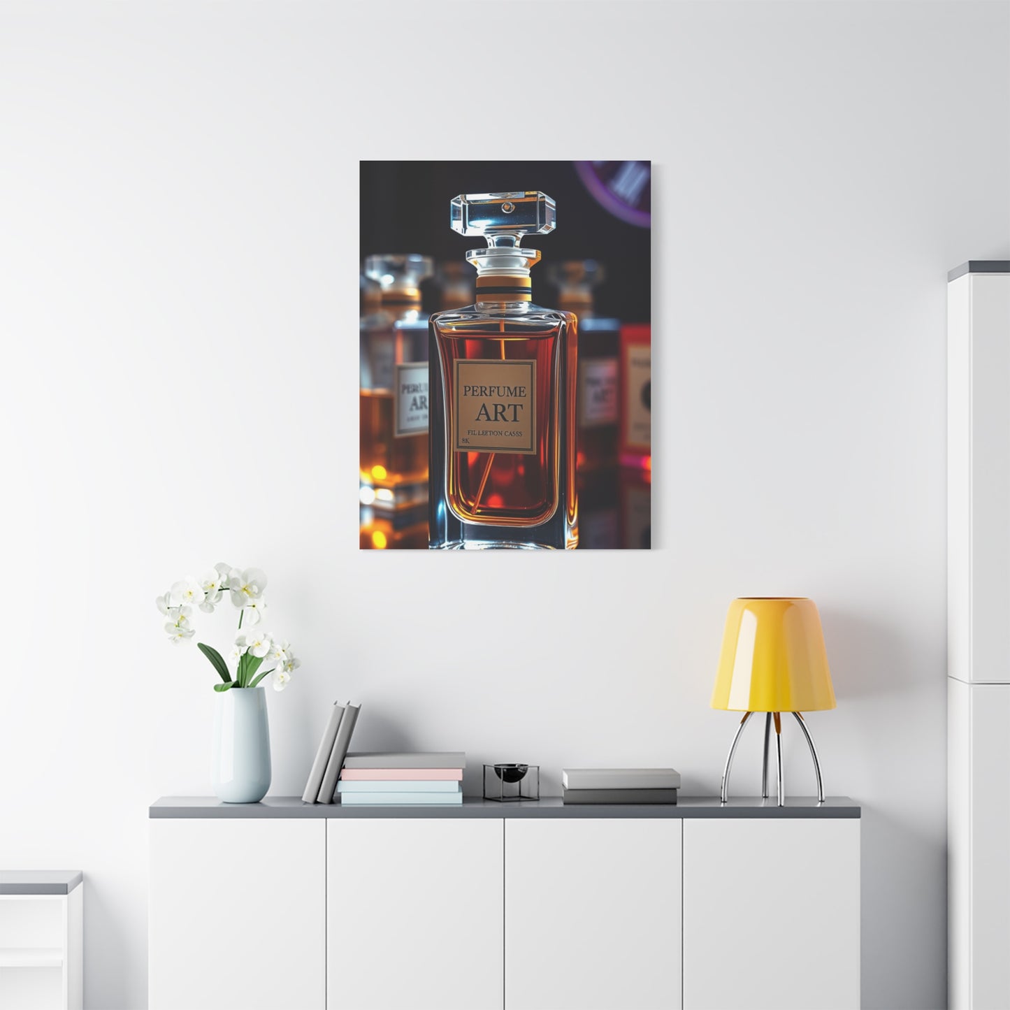 Perfume Bottle Art Supreme Canvas Wall Art & Canvas Print