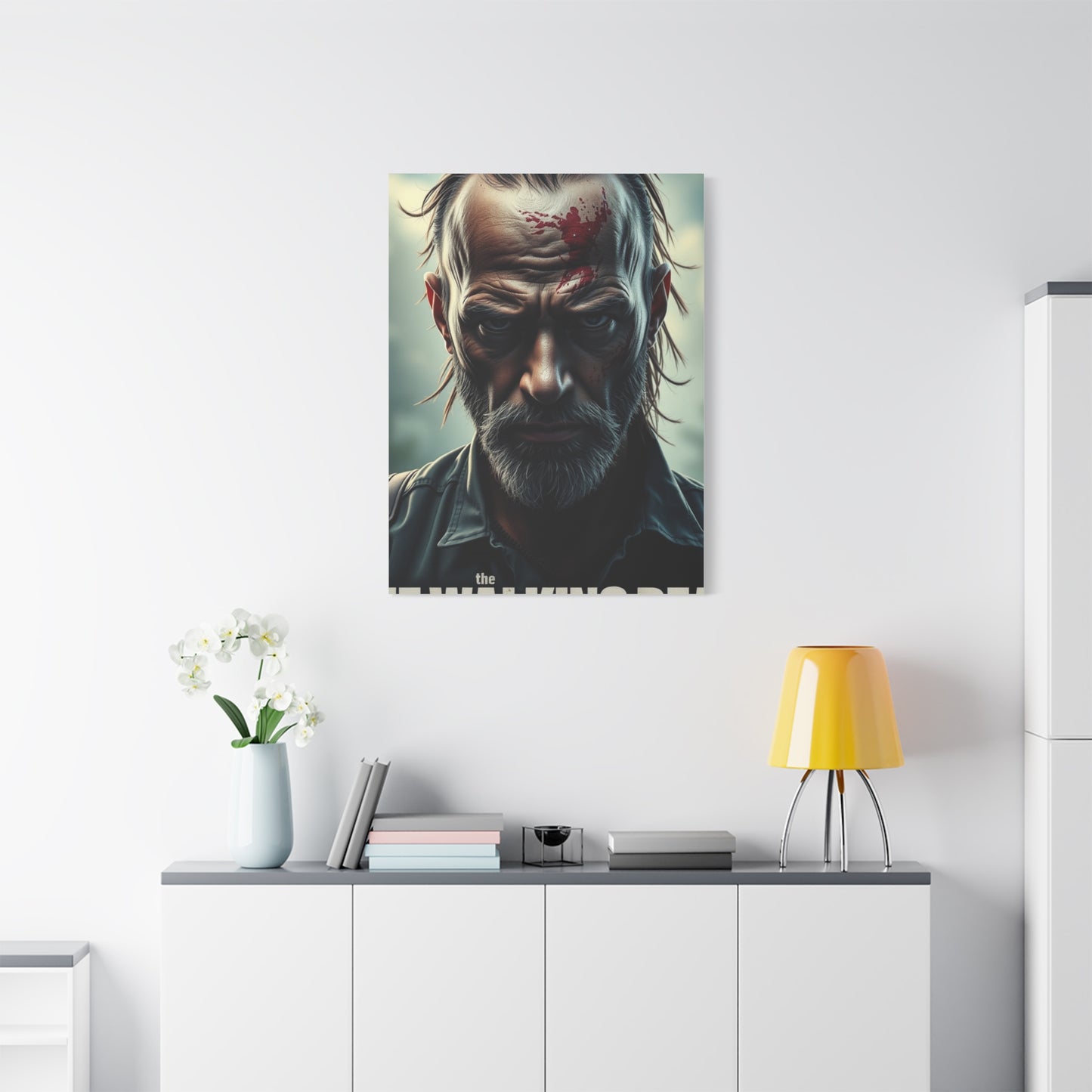 The Walking Dead Characters Art Supreme Canvas Wall Art & Canvas Print