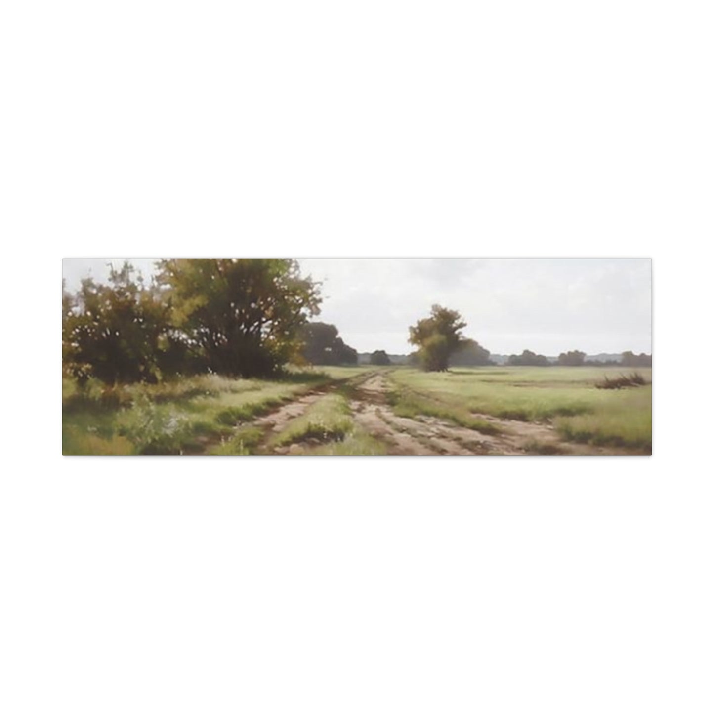 Farm Field Green Grasslands Panoramas Wall Art & Canvas Prints