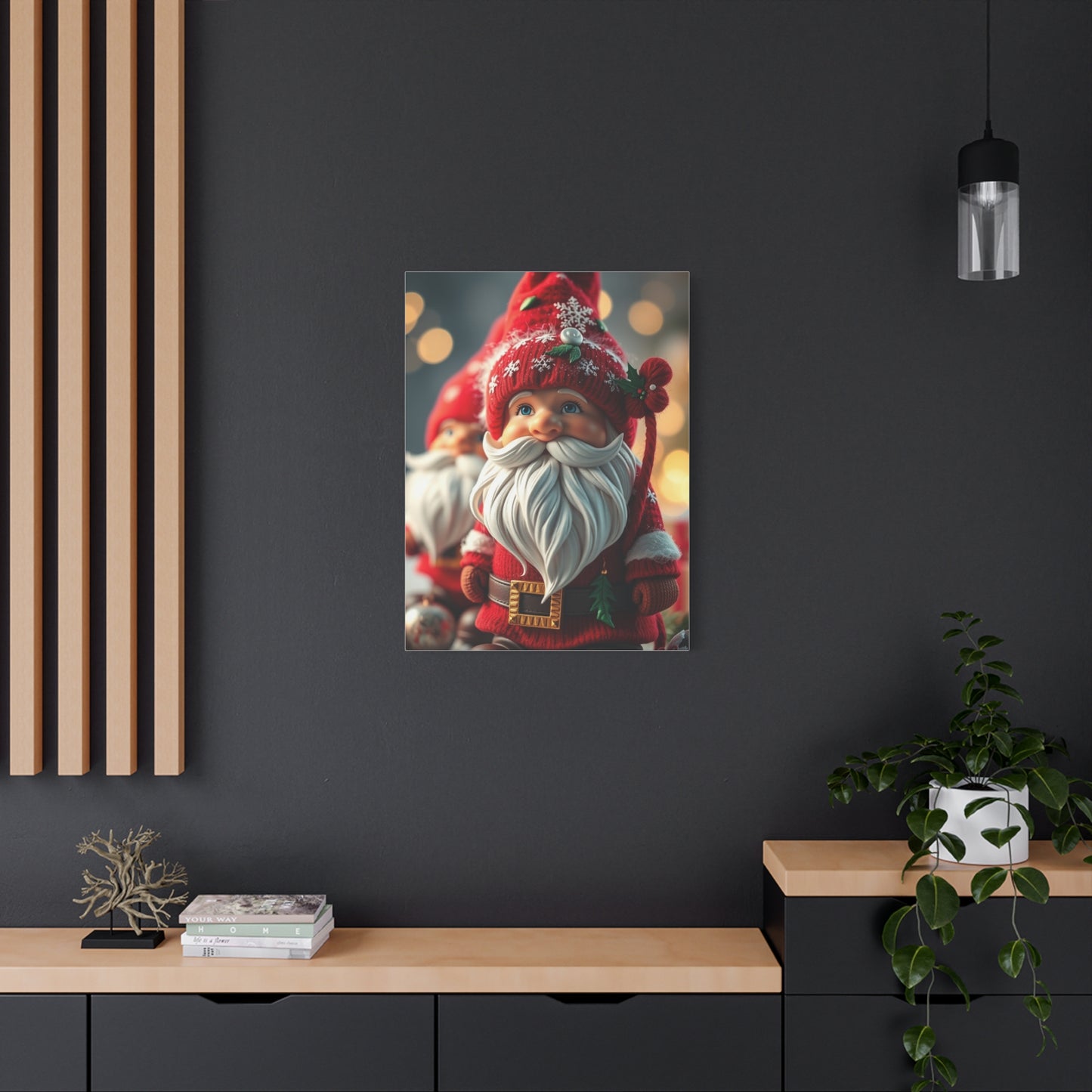 Christmas Gnome Art Supreme Gallery Wall Art & Canvas Print