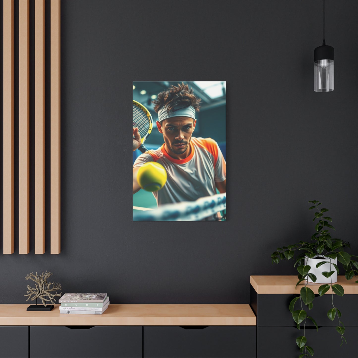 Vision Tennis Art Art Wall Art & Canvas Print