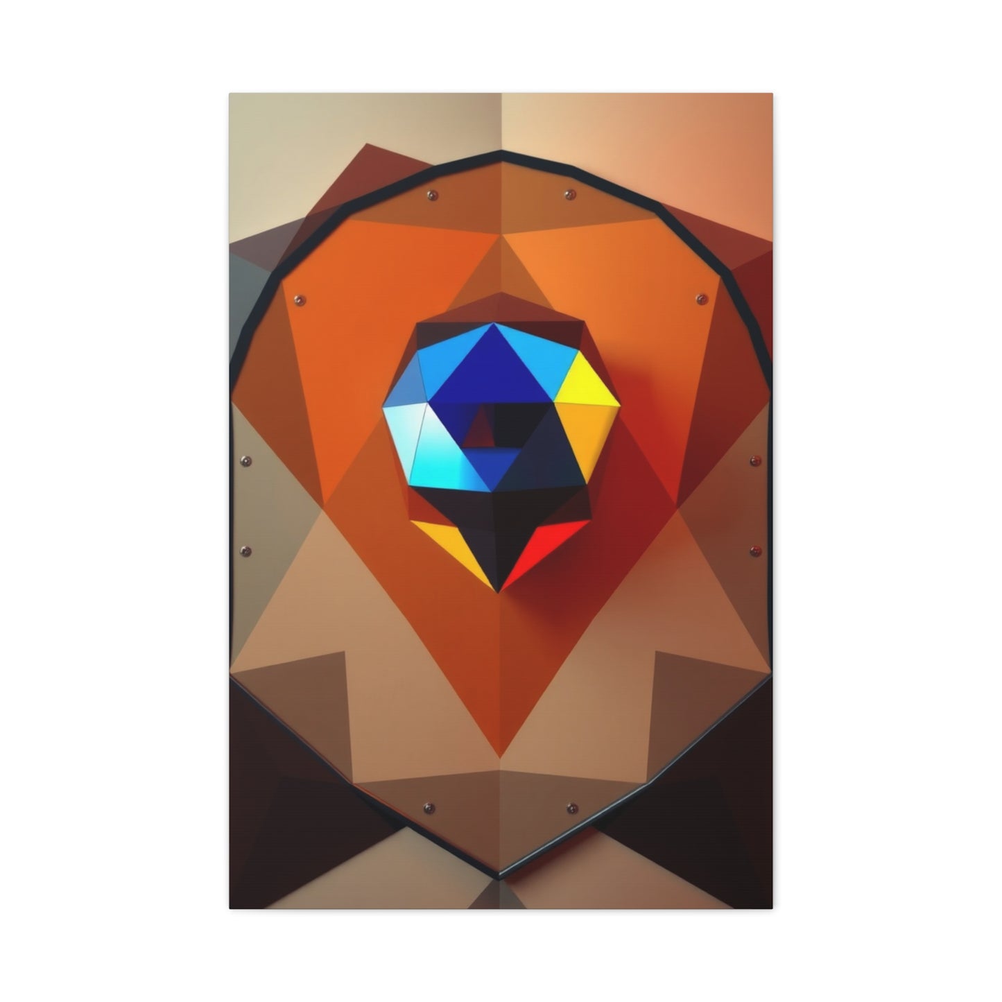 Luxe Geometric Reverie Wall Art & Canvas Print