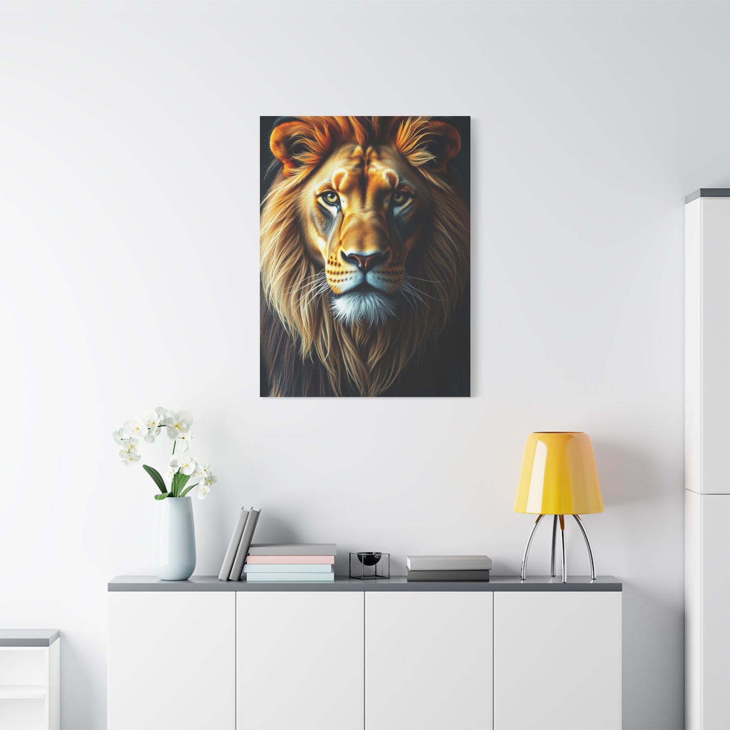Regal Empress of the Savannah Wall Art & Canvas Print