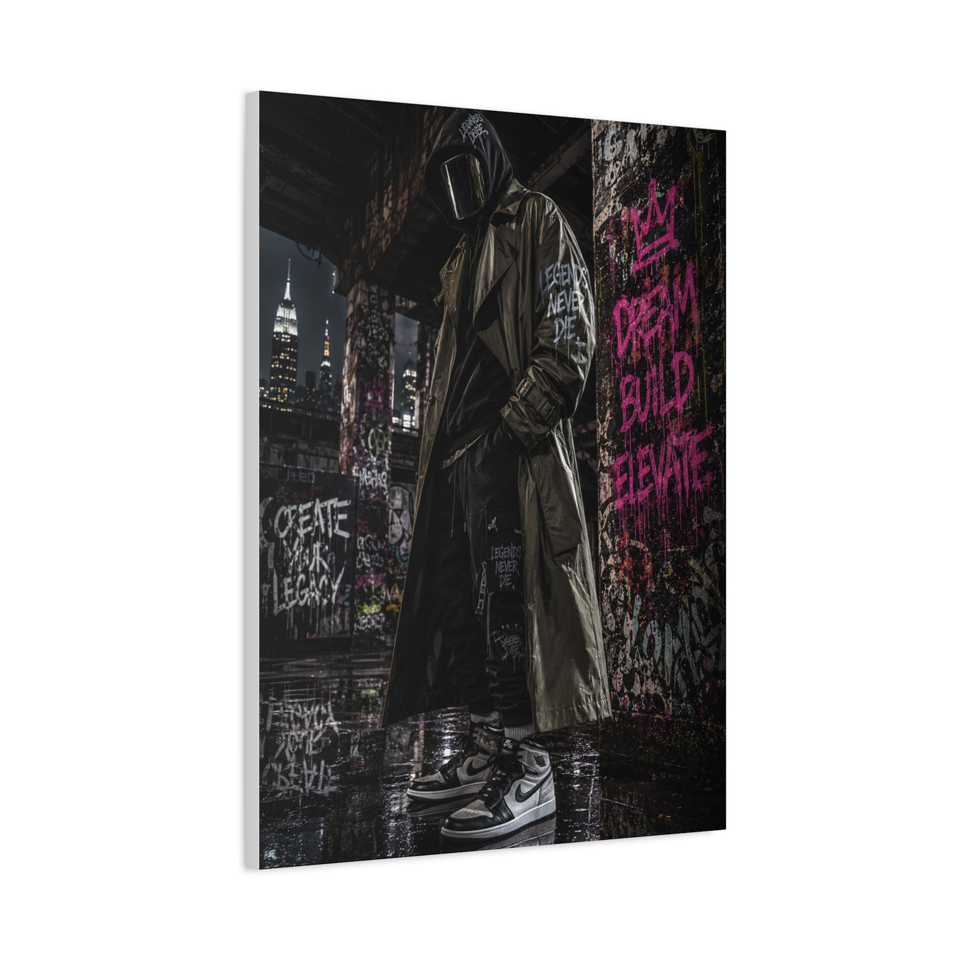 Urban Shadow Rebel Street Wall Art & Canvas Print