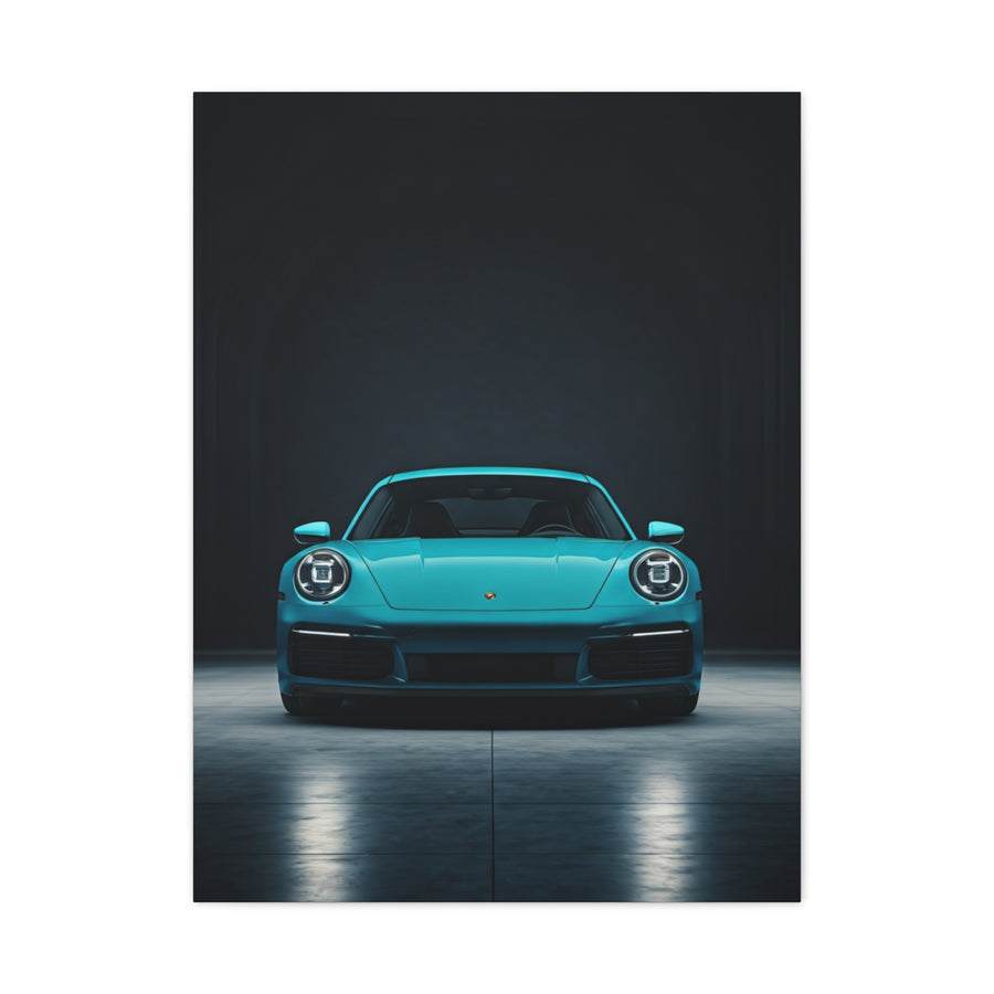Dream Garage Porsche 911 Symmetry Wall Art & Canvas Prints