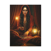 Bohemian Tarot Reader by Lantern Light Wall Art & Canvas Prints