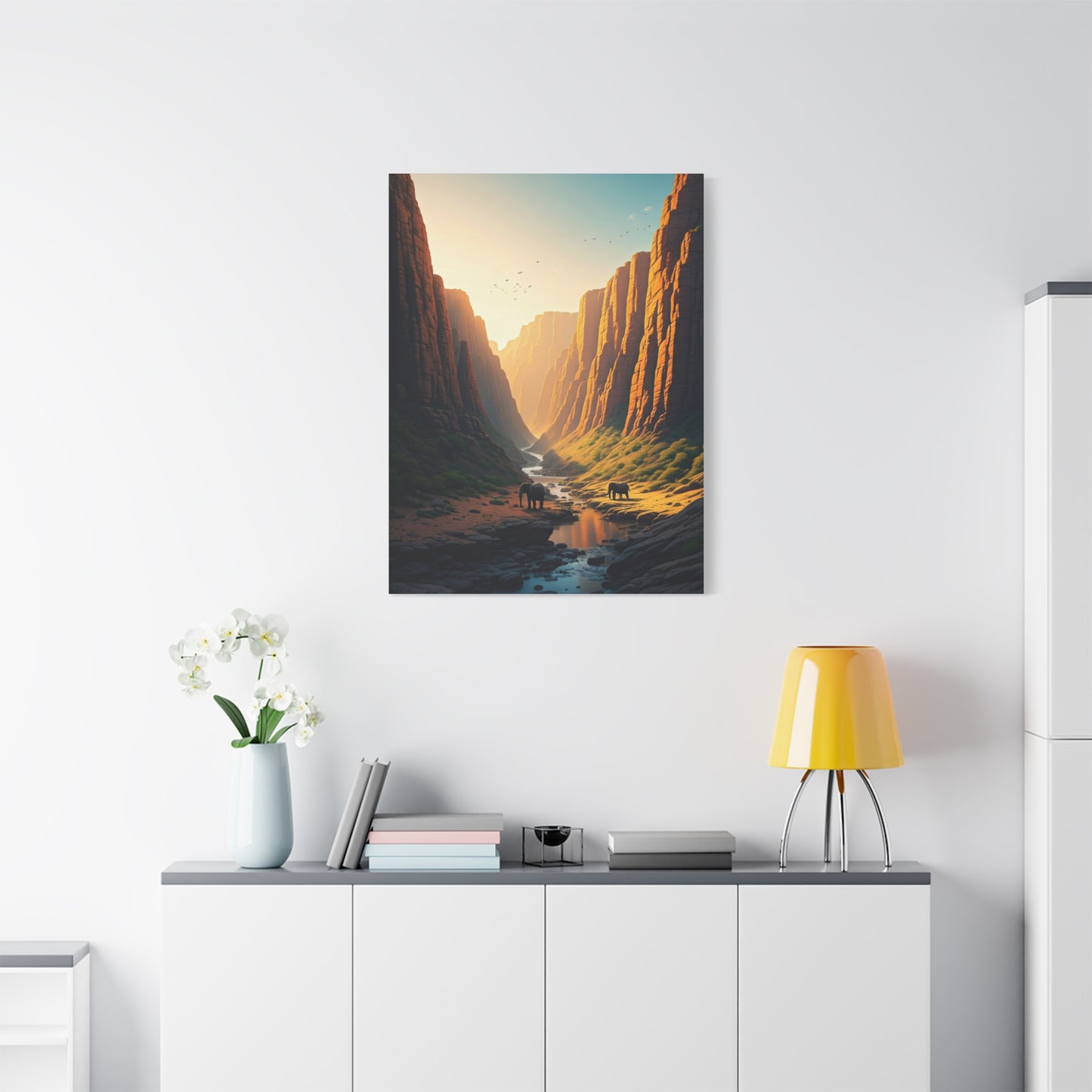 Canyon Light Passage Landscape Wall Art & Canvas Prints