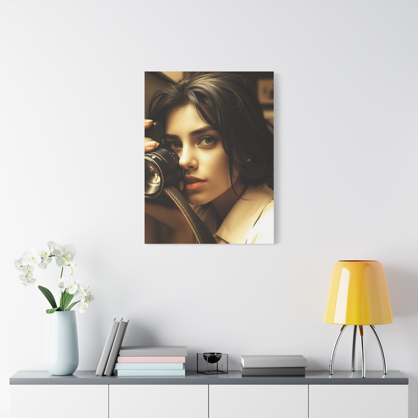 Sepia Photography Art Supreme Canvas Wall Art & Canvas Print