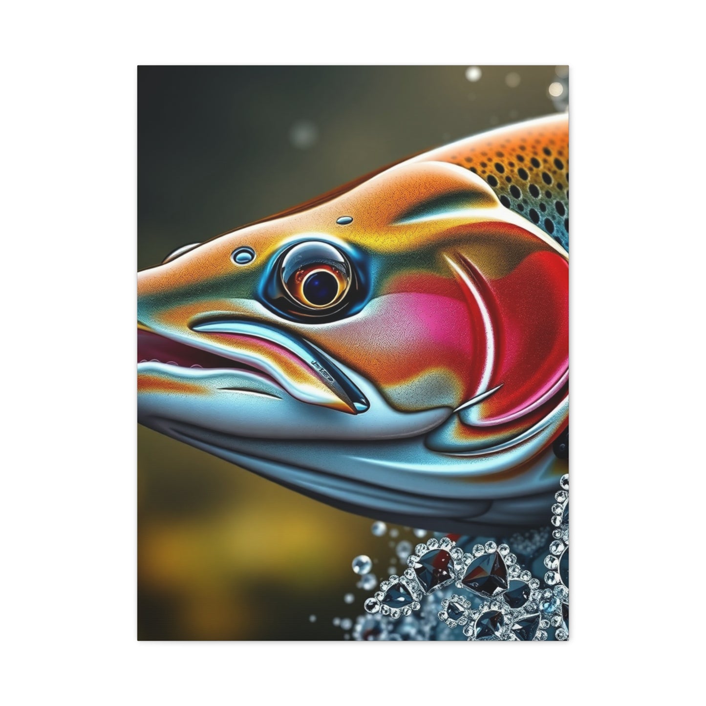 Supreme Trout Art Beautiful Collection Wall Art & Canvas Print