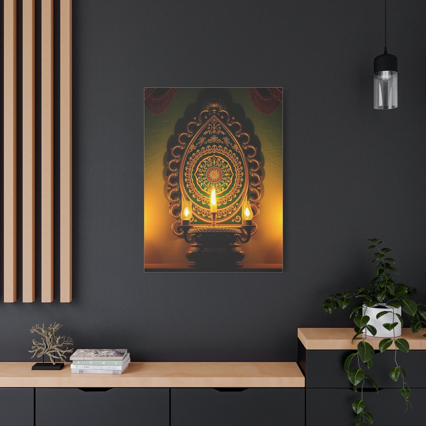 Masterpiece Indian Decor Art Vision Wall Art & Canvas Print