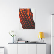 Flowing Copper Ribbon Abstract Wall Art & Canvas Prints