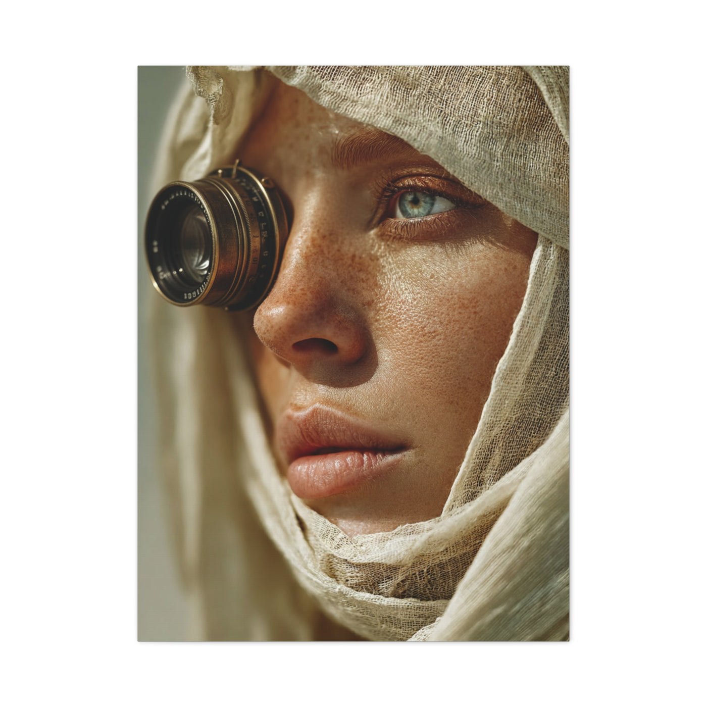 Ethereal Lens Veil Portrait Wall Art & Canvas Print