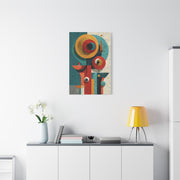 Sculptural Abstract Form Composition Wall Art & Canvas Print