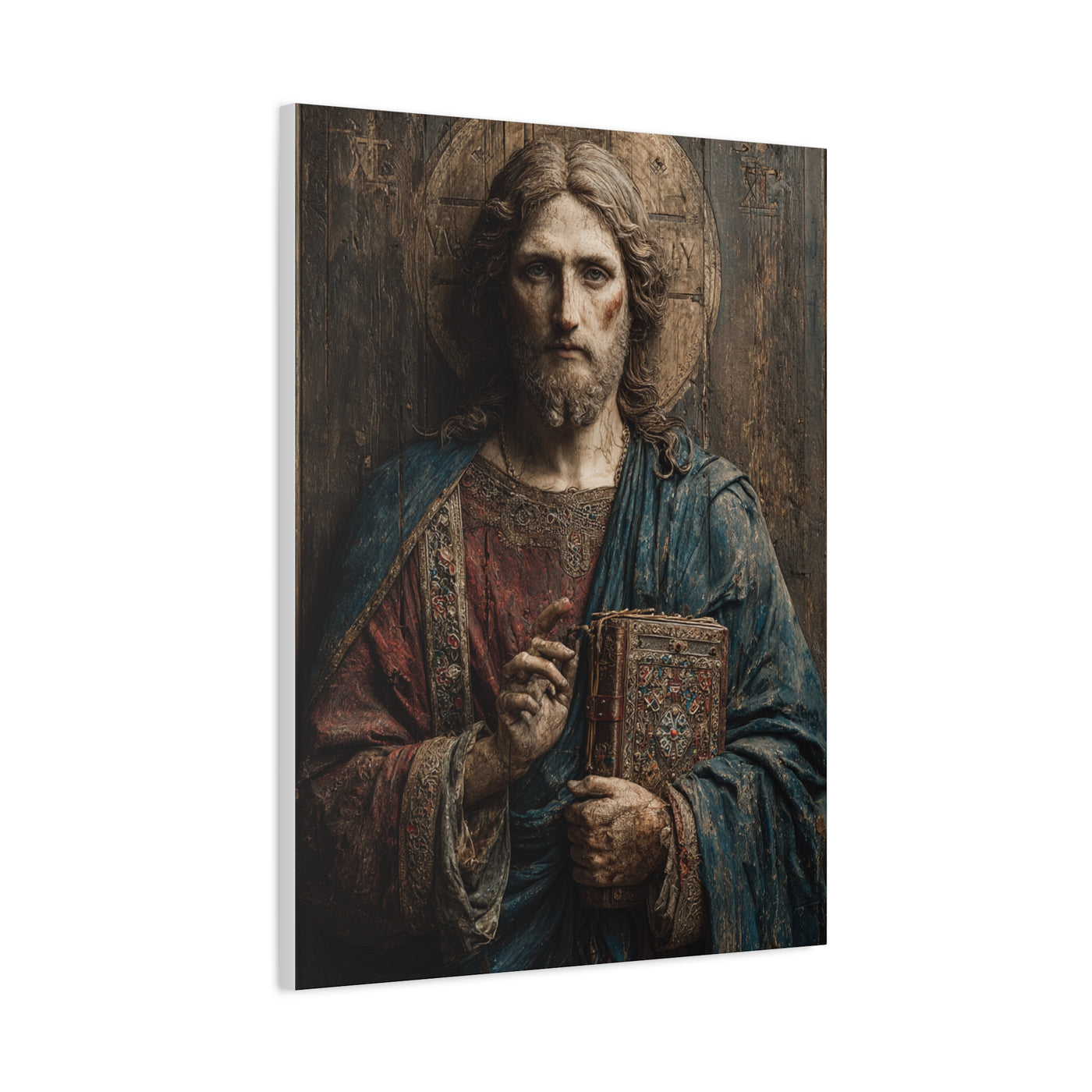 Sacred Icon of Christ Eternal Presence Wall Art & Canvas Print