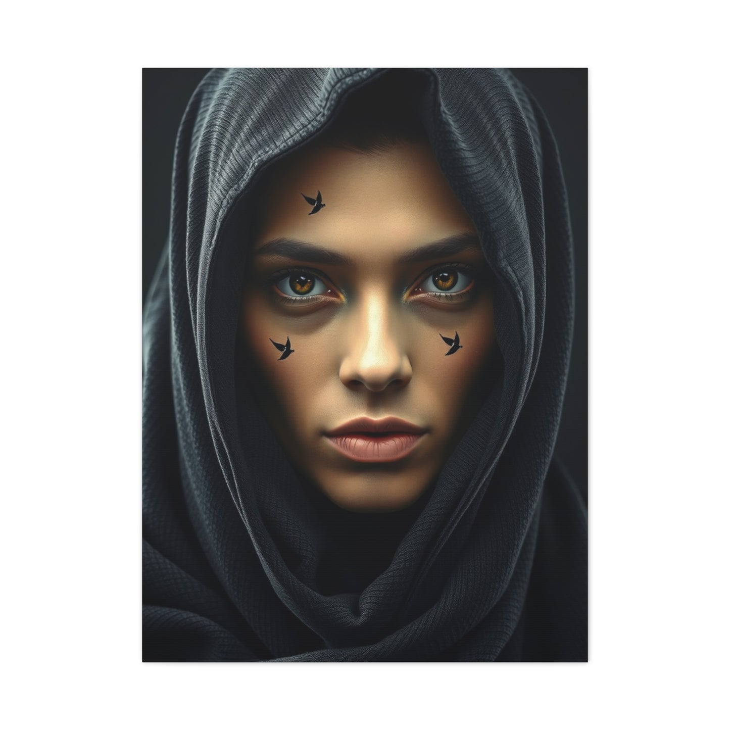 Supreme Black & Beige Art Beautiful Collection Wall Art & Canvas Print